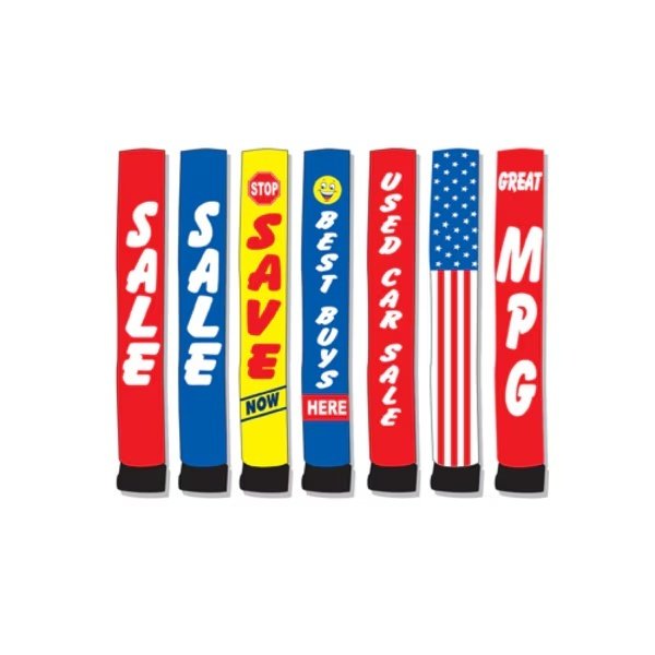 18' E-Z Sky Dancing Tube (Message Tube): Best Buys Here, Ez Line, Mfr#: 842-18M-BBH